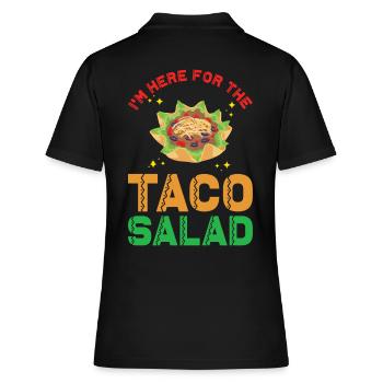 Salade de tacos - Polo Femme - noir - Dos - Ailine (174cm)