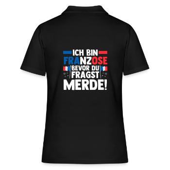 Français Français France - Polo Femme - noir - Dos - Ailine (174cm)