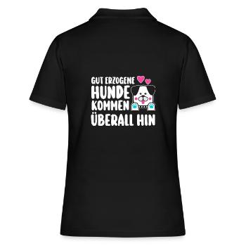 Chien Propriétaire de chien Propriétaire de chien Dresseur de chiens Chiens - Polo Femme - noir - Dos - Ailine (174cm)