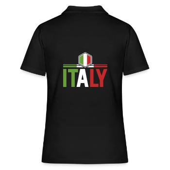 Italie Italien Italien Italie - Polo Femme - noir - Dos - Ailine (174cm)
