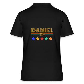 Daniel - Frauen Polo Shirt - Schwarz - Hinten - Ailine (174cm)