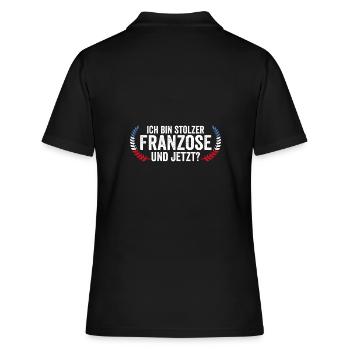 Français Français France - Polo Femme - noir - Dos - Ailine (174cm)