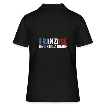 Français Français France - Polo Femme - noir - Dos - Ailine (174cm)