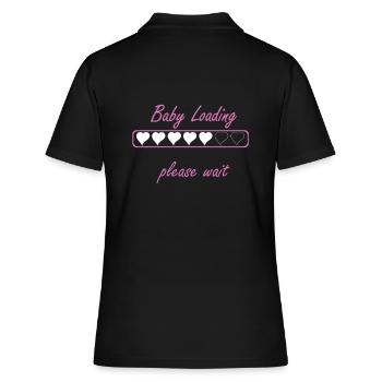 Chargement bébé - Polo Femme - noir - Dos - Ailine (174cm)
