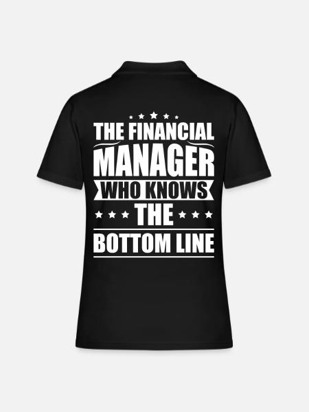 Cadeau pour le directeur financier - Polo Femme - noir