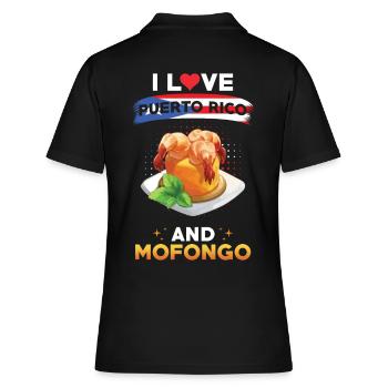 Mofongo Porto Rico Porto Rico - Polo Femme - noir - Dos - Ailine (174cm)