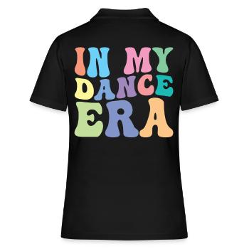 Dancing Groovy Dancer Dance Teacher Dance Class - Women's Polo Shirt - black - Back - Ailine (174cm)