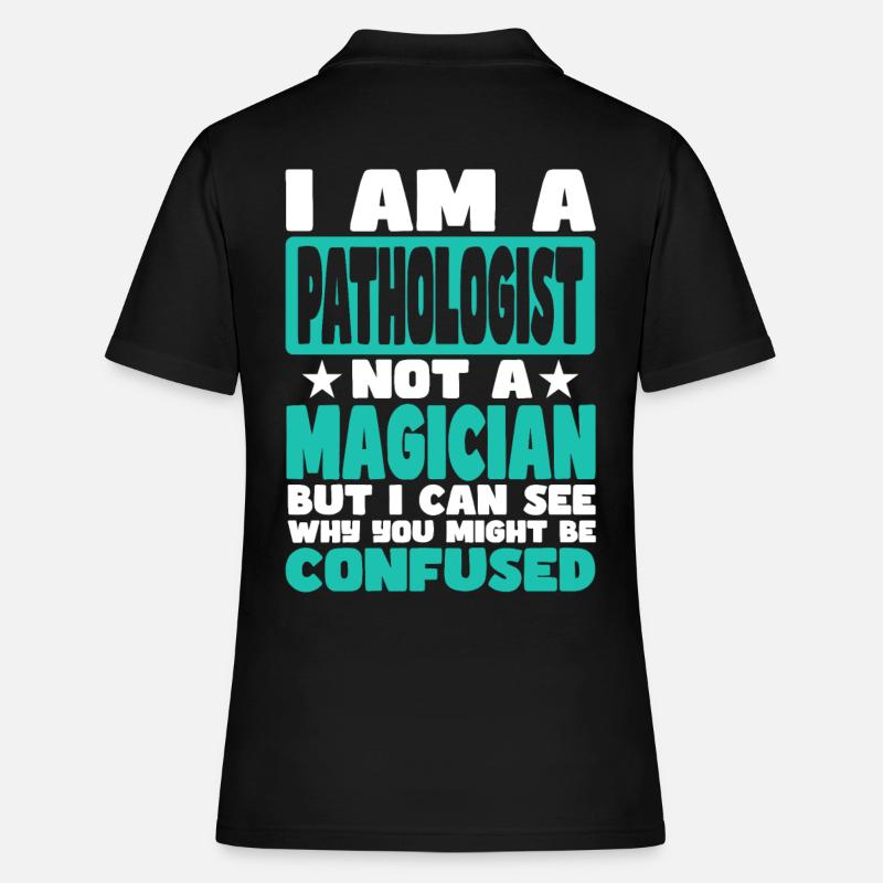 Pathologiste - Polo Femme - noir