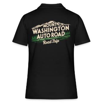 Mont Washington Auto Road Road Trip Montagnes - Polo Femme - noir - Dos - Ailine (174cm)
