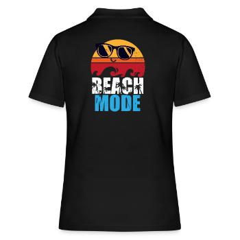 mode Plage - plage - Polo Femme - noir - Dos - Ailine (174cm)