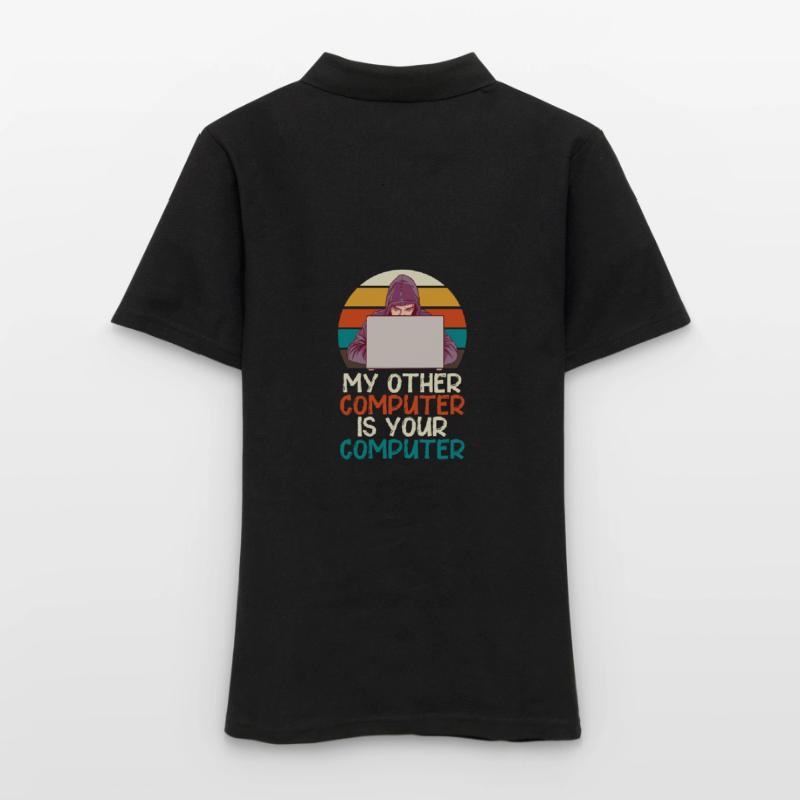 Programmierer Geek Computer Programmierung Coder L Frauen Polo Shirt