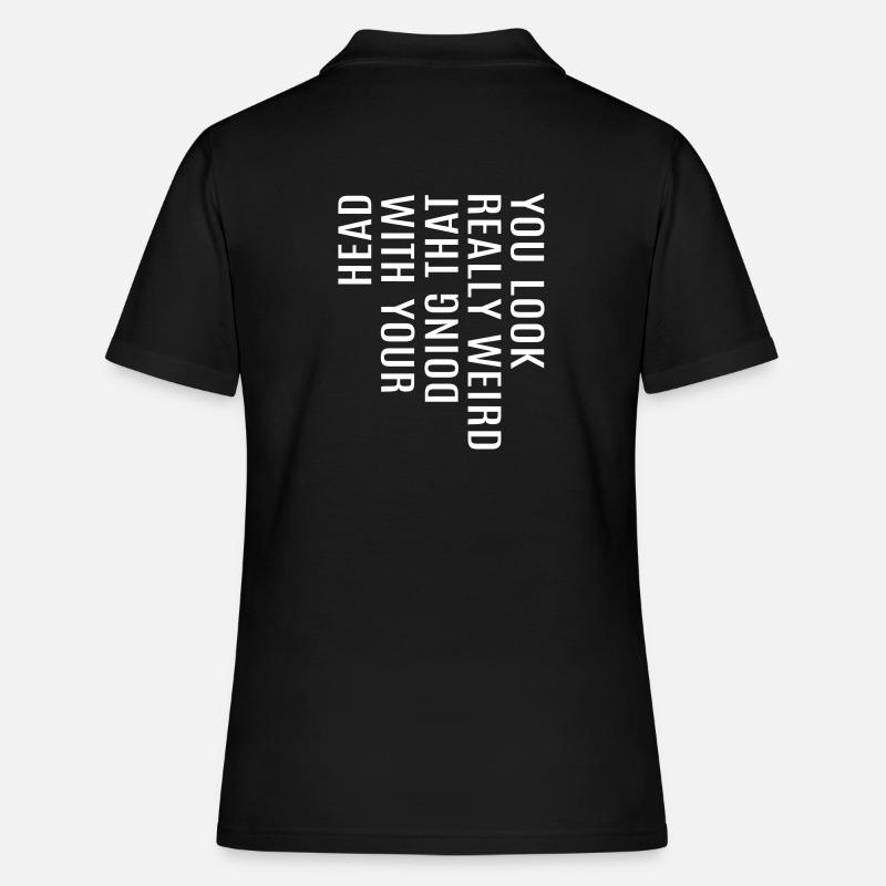 refranes divertidos que dicen divertido divertido divertido - Poloshirt dame - sort
