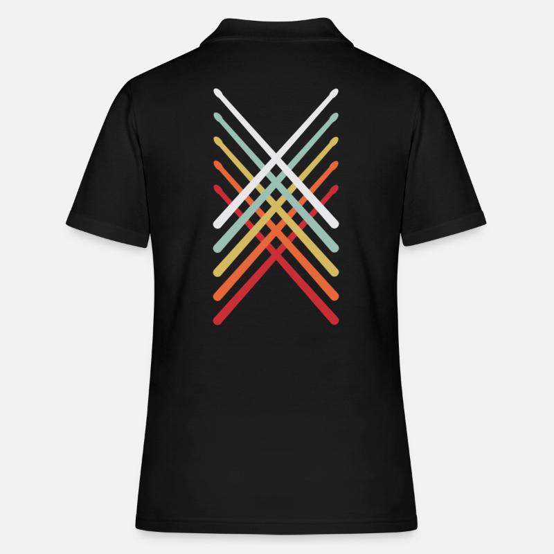 Drumsticks - Women's Polo Shirt - black