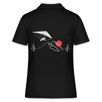 Parapente Parapente Parapente Parapente - Polo Femme - noir - Dos - Ailine (174cm)