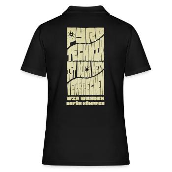 La pyrotechnie n’est pas un crime - Meme Spruch - Polo Femme - noir - Dos - Ailine (174cm)