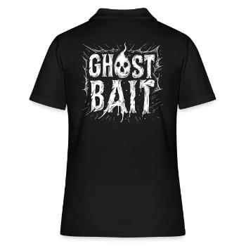 Appât fantôme Crâne Appât fantôme | Paranormal Motif - Polo Femme - noir - Dos - Ailine (174cm)