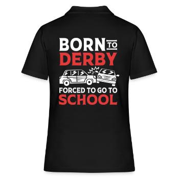 Demo Derby - Women's Polo Shirt - black - Back - Ailine (174cm)
