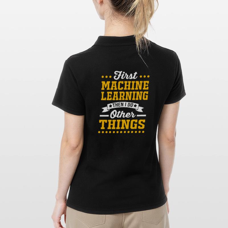 Programmer Coder GPT Women's Polo Shirt