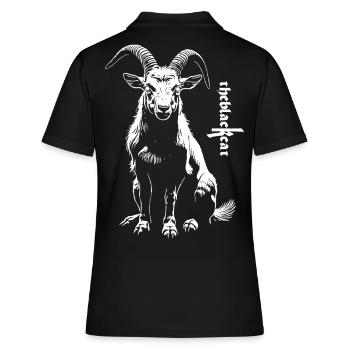 Bouc - Polo Femme - noir - Dos - Ailine (174cm)