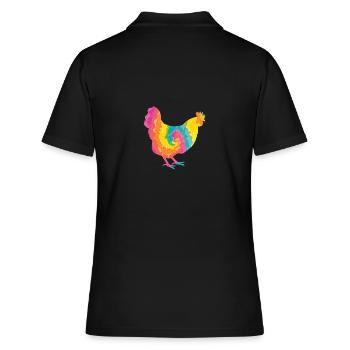Poules Poule - Polo Femme - noir - Dos - Ailine (174cm)