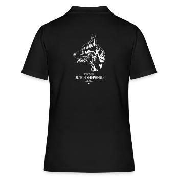Berger Hollandais Maman Chien Chien Wilsigns - Polo Femme - noir - Dos - Ailine (174cm)