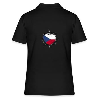 Tchèques République tchèque - Polo Femme - noir - Dos - Ailine (174cm)