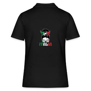 Italie Italien Italien Italie - Polo Femme - noir - Dos - Ailine (174cm)