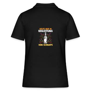 Costume de carnaval Bière Carnaval Carnaval - Polo Femme - noir - Dos - Ailine (174cm)