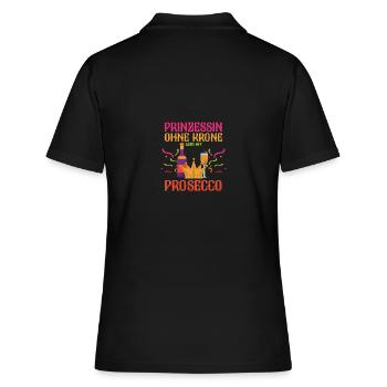Costume de carnaval Bière Carnaval Carnaval - Polo Femme - noir - Dos - Ailine (174cm)