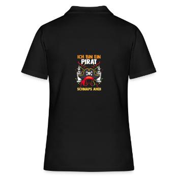 Costume de carnaval Bière Carnaval Carnaval - Polo Femme - noir - Dos - Ailine (174cm)