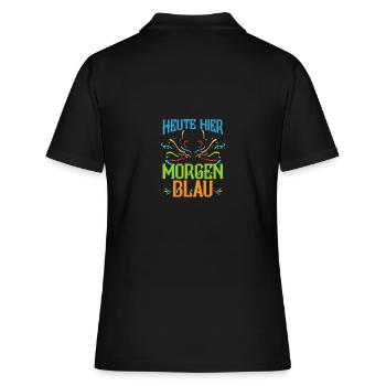 Costume de carnaval Bière Carnaval Carnaval - Polo Femme - noir - Dos - Ailine (174cm)