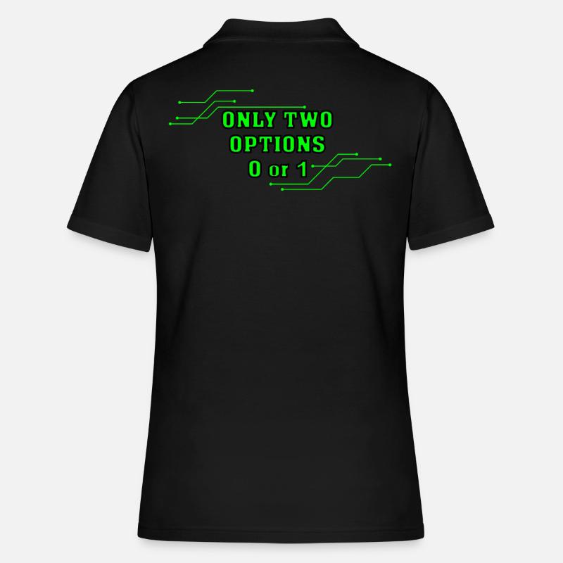 computer science - Women's Polo Shirt - black