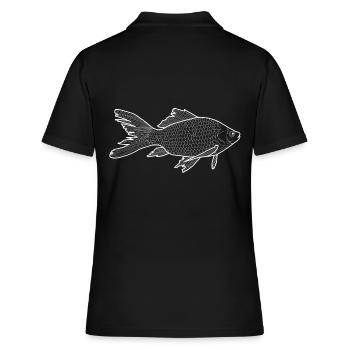 poisson - Polo Femme - noir - Dos - Ailine (174cm)
