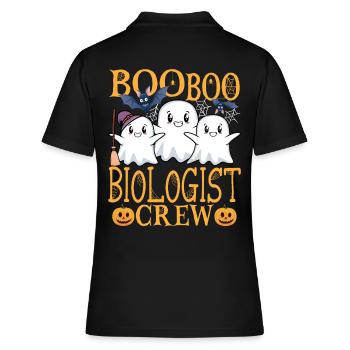 Biologist uu Funny Biologist - Women's Polo Shirt - black - Back - Ailine (174cm)
