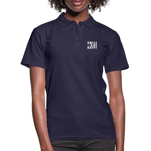 SMILE AND BE HAPPY - Women's Polo Shirt
