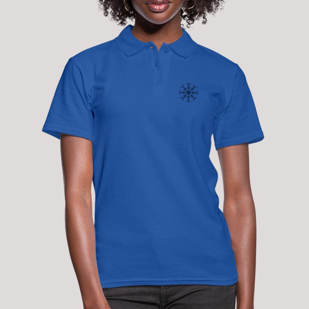 Aegishjalmur - Frauen Polo Shirt Royalblau