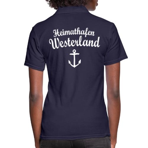 Heimathafen Westerland (Weiß) Westerland Sylt - Frauen Polo Shirt