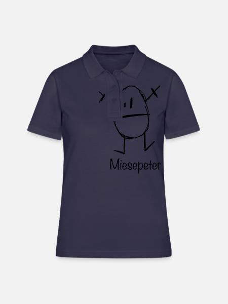 miesepeter - Frauen Polo Shirt - Navy