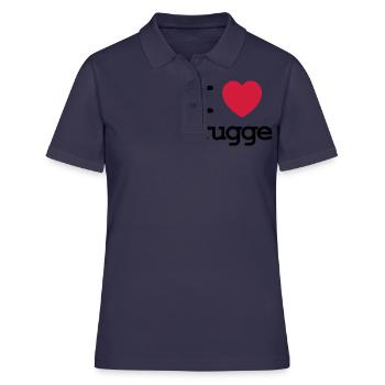 J'aime Bruges - Polo Femme - bleu marine - Devant - Ailine (174cm)