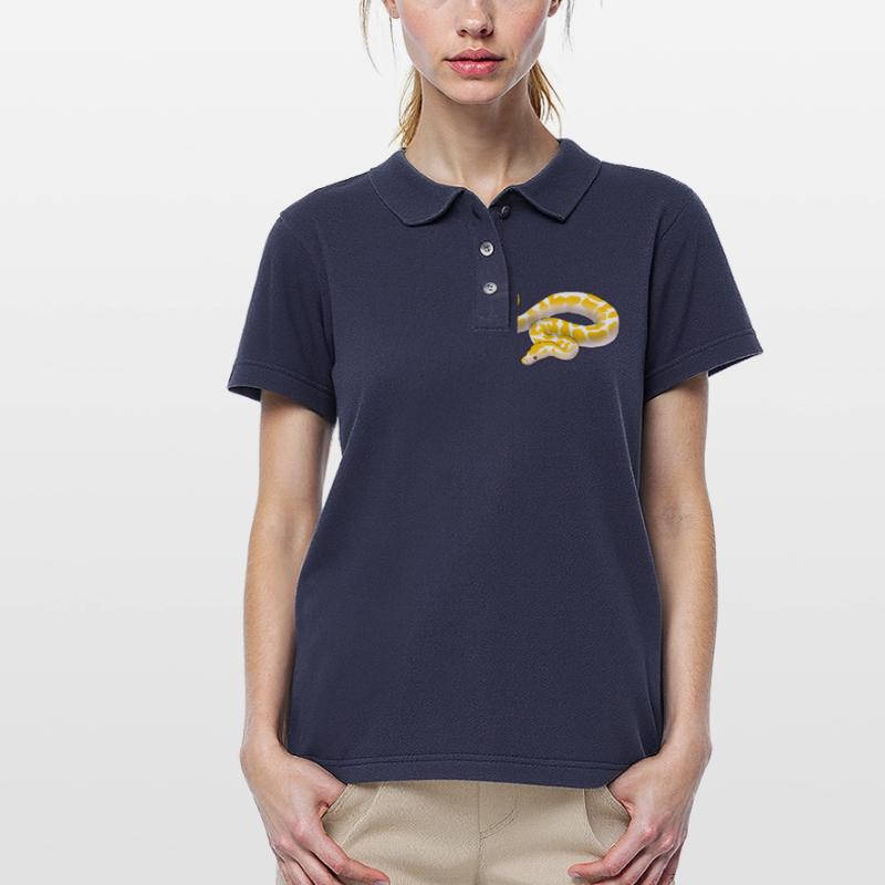 Albino ball python Python regius ballpython motif Polo Femme