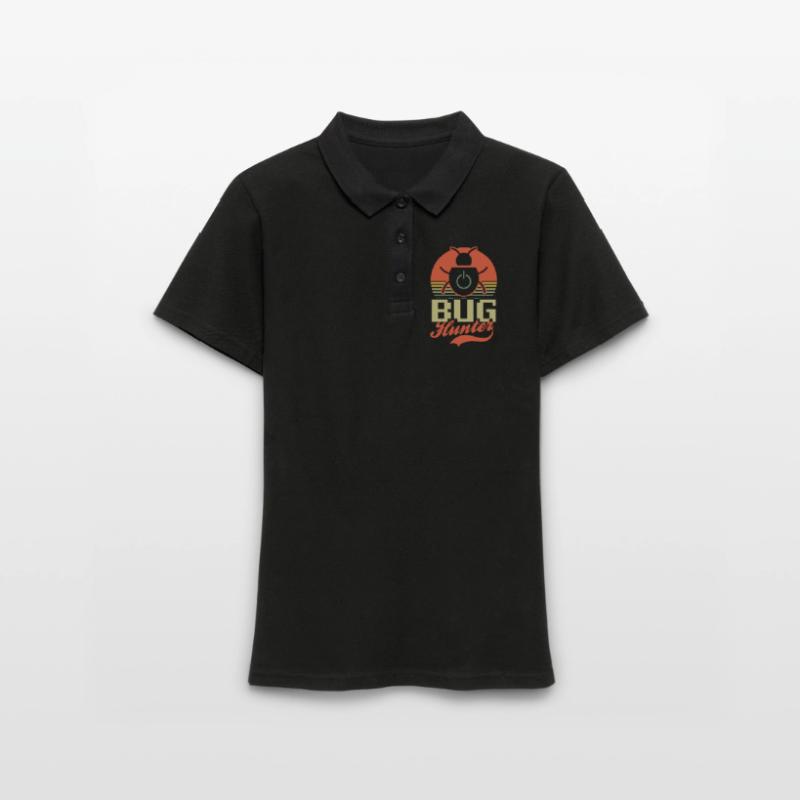 Computer Programming Bug Hunter Women's Polo Shirt