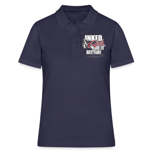 inked girls do it better - Frauen Polo Shirt