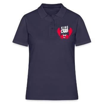 Cancer du crabe - Polo Femme - bleu marine - Devant - Ailine (174cm)