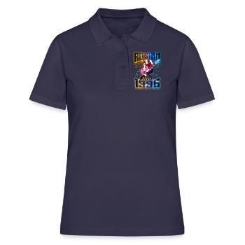 Rockin Since 1996 Fan de musique rock 26e anniversaire - Polo Femme - bleu marine - Devant - Ailine (174cm)