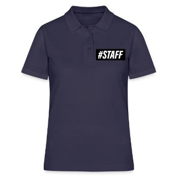 Staff Mitglied - Frauen Polo Shirt - Navy - Vorne - Ailine (174cm)
