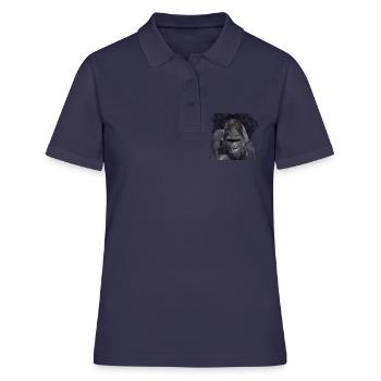Gorilla - Polo Femme - bleu marine - Devant - Ailine (174cm)
