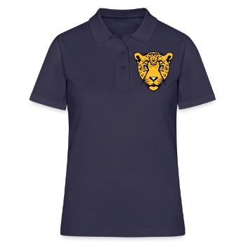 guepard animal sauvage 18 - Polo Femme - bleu marine - Devant - Ailine (174cm)