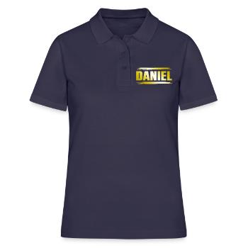 Daniel - Frauen Polo Shirt - Navy - Vorne - Ailine (174cm)