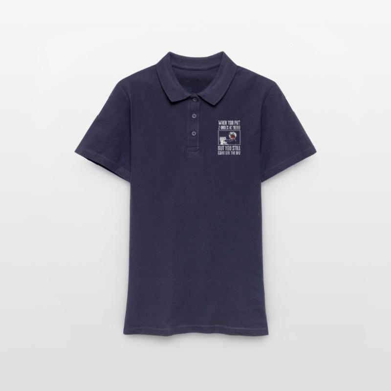 Programmer Humor Coding Jokes Developer Women's Polo Shirt