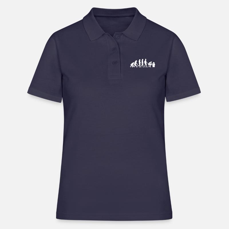 Evolution Computer Technician - Women's Polo Shirt - navy